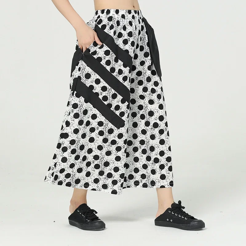 Плюс размер модная женская одежда больших размеров новинка лета 2024 свободный