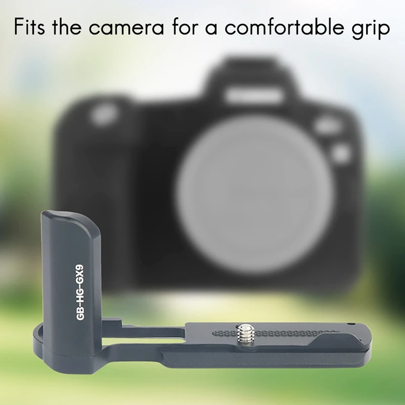 Металлическая ручка GX9 быстросъемная пластина типа L для Panasonic G9 GX7III GX85/GX80/GX7II