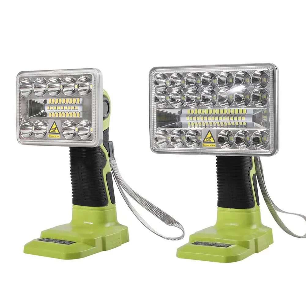 

3/5/8/9 inch LED Tool Light For RYOBI 18V Lithium Nickel One+ Battery Outdoor Flashlight Spotlight Lamp Emergency Light