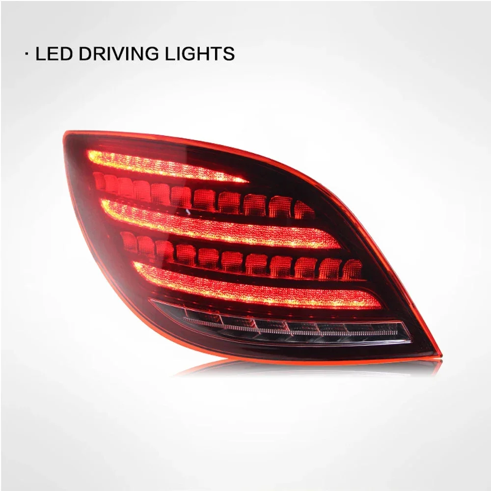 Автомобильный светодиодный задний фонарь для Mercedes Benz R Class W251 2009-2017 DRL