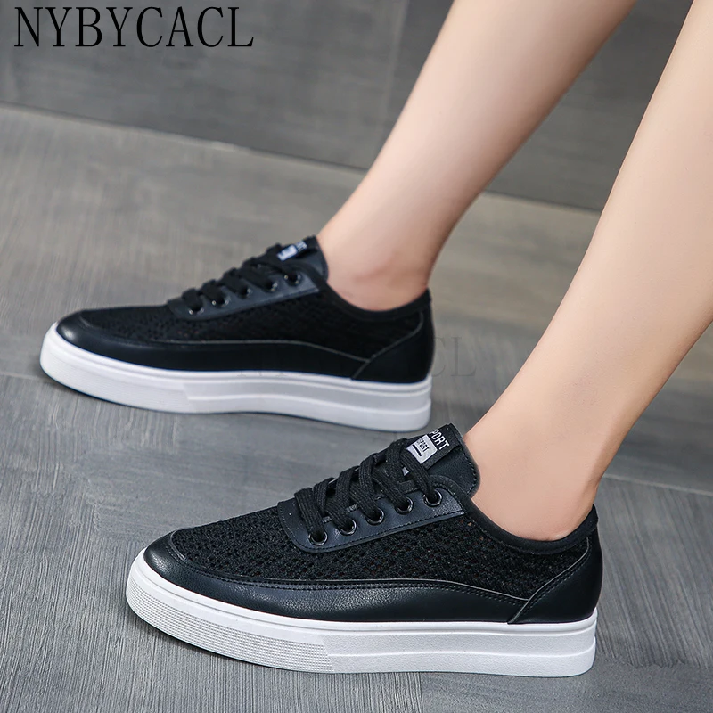 

Sneakers for Women Autumn Female White Platform Sports Running Shoes Woman Casual Breathable Flat Vulcanized Shoes Zapatos Mujer