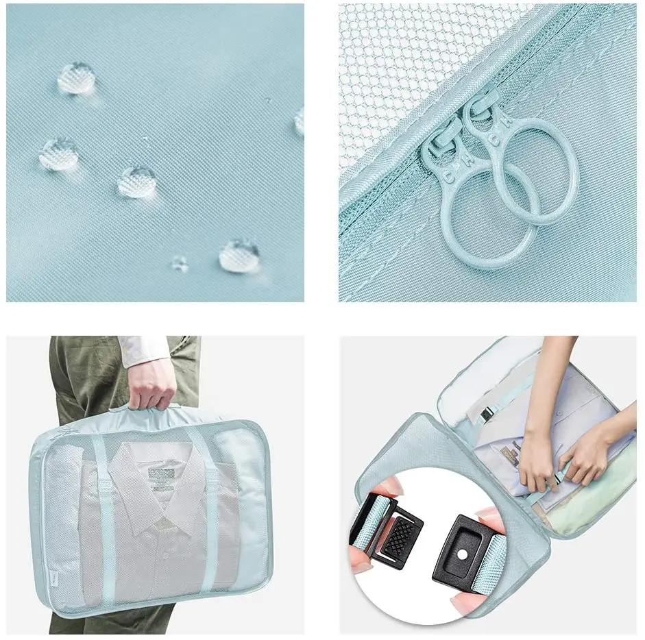 Дорожный набор для упаковки кубиков легкий органайзер багажа чемодан ручной