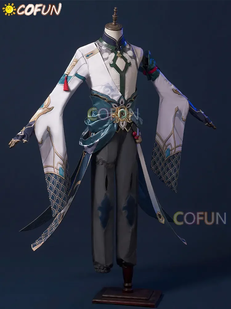 COFUN Game Honkai:Star Rail Dan Heng Косплей Костюм Danheng Хэллоуин Наряды Мужской Новый Униформа