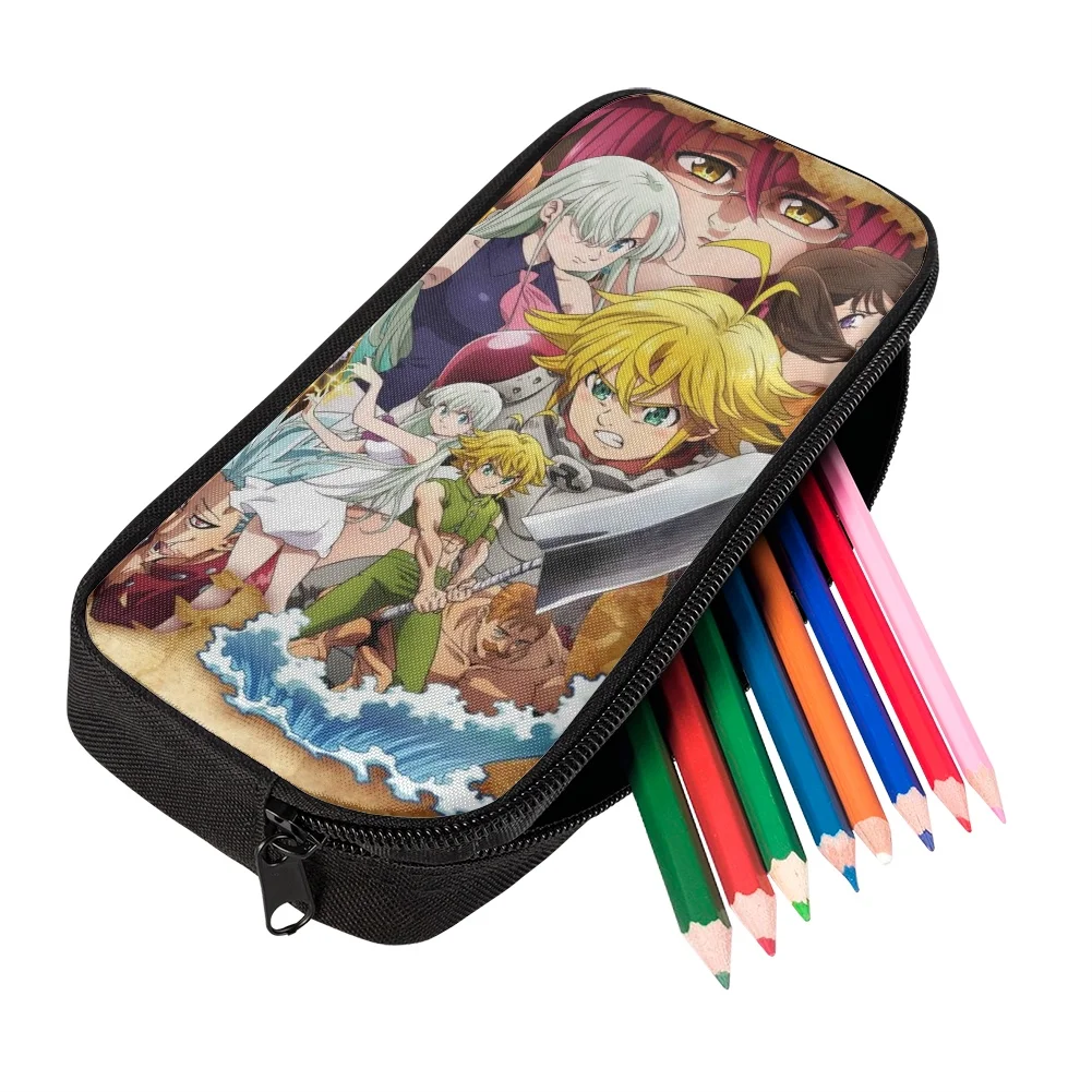 Nopersonality Children Backpack School Portable Messenger Bag Anime Seven Deadly Child Student Back Bag Teenager Mochila Escolar