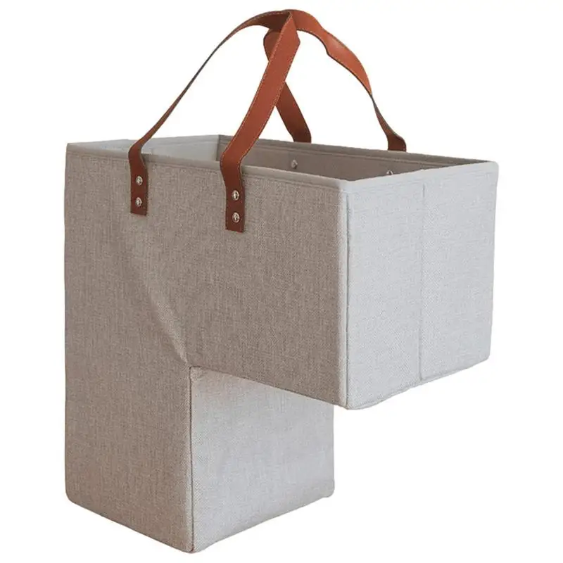 

Складная корзина для хранения лестницы, L-образный держатель для ковровых лестниц, удобные ручки