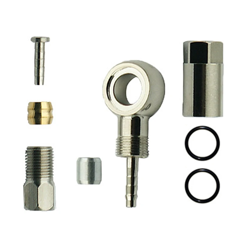 

Bicycle Hydraulic Brake Hose Connector Adapter Set BH90 For XT SLX Series High Quality Bike Brake Hose Connector Cycling Parts