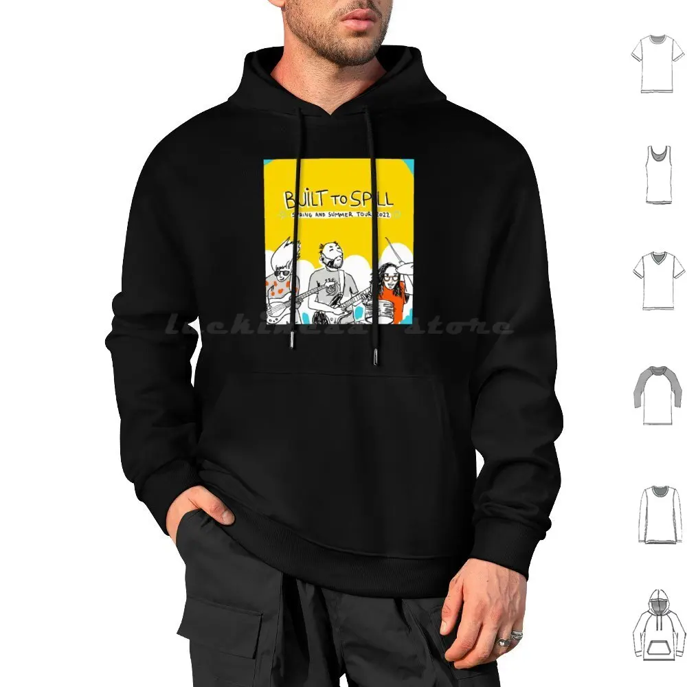 Хлопковая толстовка с капюшоном и длинным рукавом, 2022