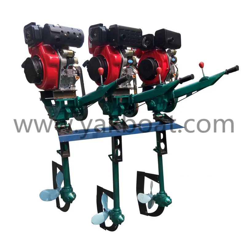 Cheap 6-hp Air-cooled Ship Trailer Single-cylinder Vertical Outboard Motor