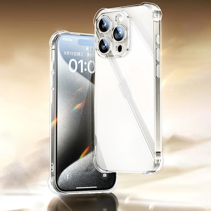 Прозрачный пылезащитный защитный чехол от царапин для iPhone. Универсальная