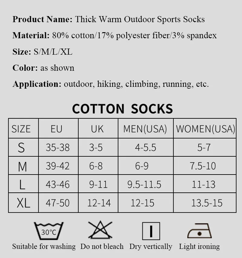 6 Pairs Sports Running Socks Men/Women Performance Outdoor Thick Cushion Sweat-absorbent Athletic Walking Hiking Mid-tube Sock