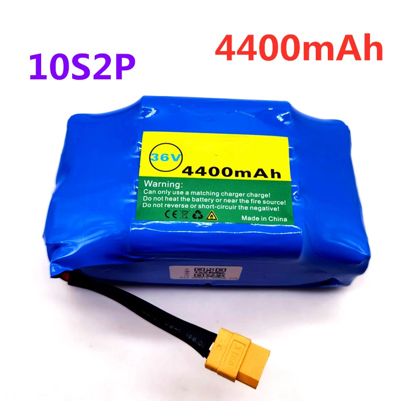 

Литий-ионный аккумулятор 10s2p, 36 В, 100% мАч, 42 в, 4400 мАч