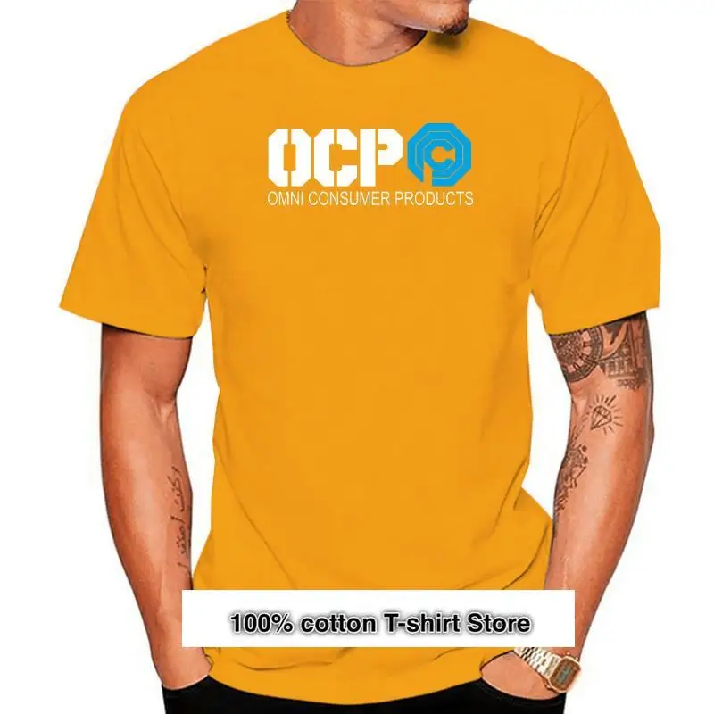 

Camiseta de манга corta para hombre, camisa OMNI de products de расходные, OCP, inspirada en roboscop, Tops basic, nueva moda