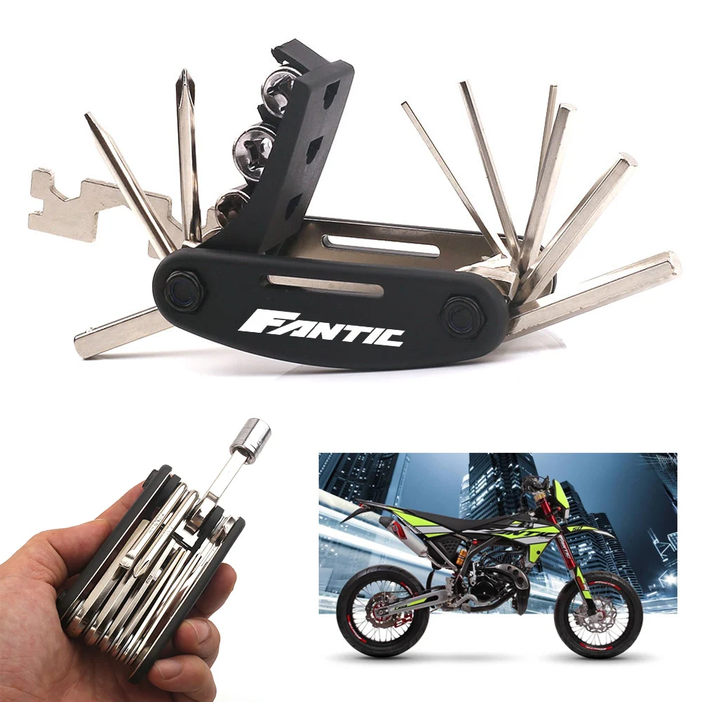 Для Fantic CABALLERO Flat Track 125 500 Rally Scrambler Enduro Range XE125 XEF 250 450 XE5 Инструменты для ремонта Мото