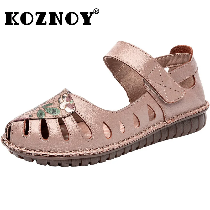 

Женские туфли из натуральной кожи, на мягкой подошве, 2,5 см