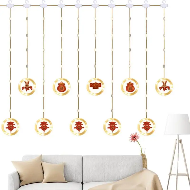 

Новогодняя сказочная гирлянда с крючком, 9,8 футов