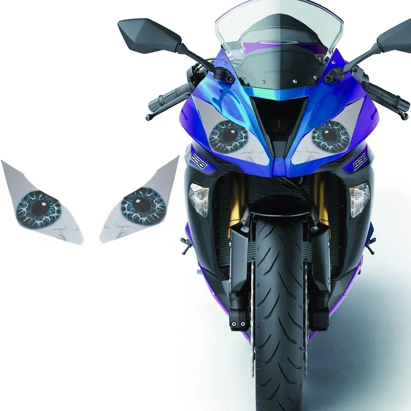 Для KAWASAKI NINJA 250 300 аксессуары для мотоциклов передняя обтекатель фары наклейка