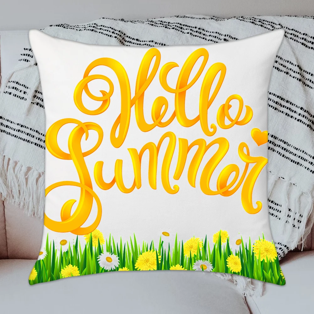 

Наволочка Hello Summer декоративная для диванной подушки, 45 х45 см