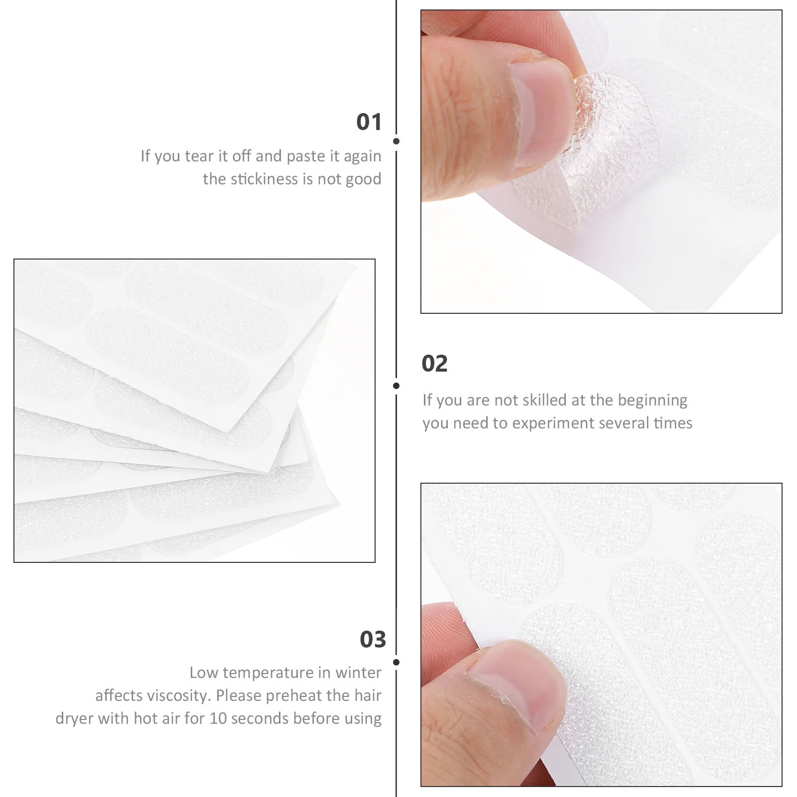 Наклейки для ушей коррекция выступающего корректора женская лента