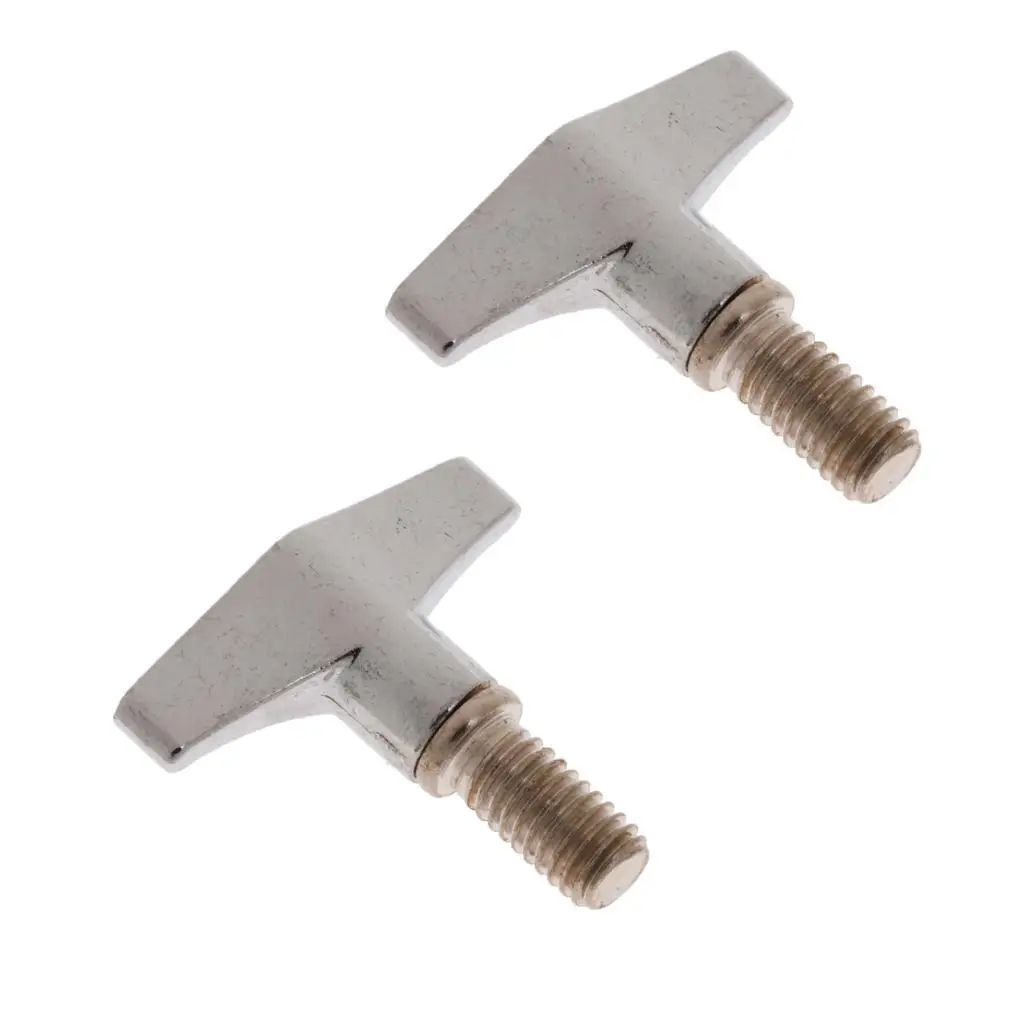 

2 Pieces Wing Nuts Musical Instrument Parts for Drummer Lovers