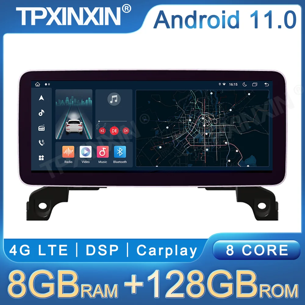 

Автомагнитола на Android 11 для Peugeot 4008/5008 2016-2022, мультимедийный плеер с навигацией, GPS, стерео, 1DIN, Carplay, автомобильный DVD, 12,3 дюйма