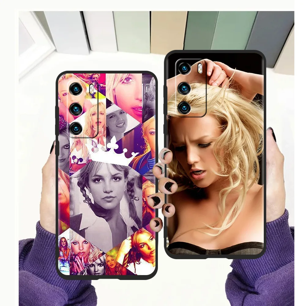

Чехол Britney Spears для Huawei P50 P40 P30 P20 Pro P Smart Z Y6 Y7 Y7A Y9 Y6P Y9S 2019 P50 P40 P30 P20 Lite E TPU