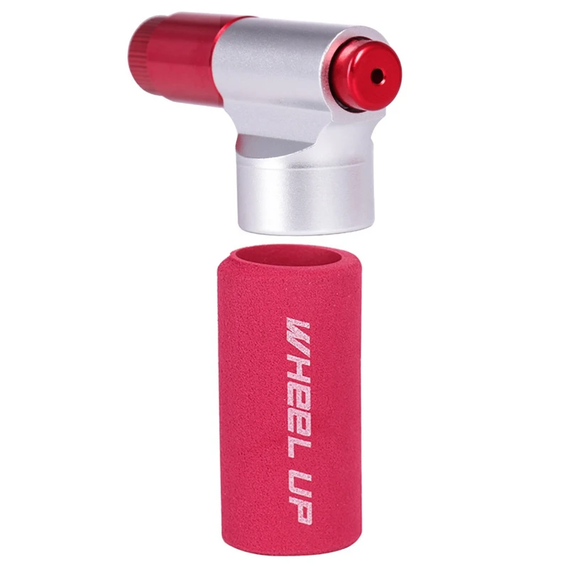 

Велосипедный насос Wheel Up, картридж углекислого газа, аварийный велосипедный насос, головка, Мини Портативный шаровой насос, велосипедный ин...