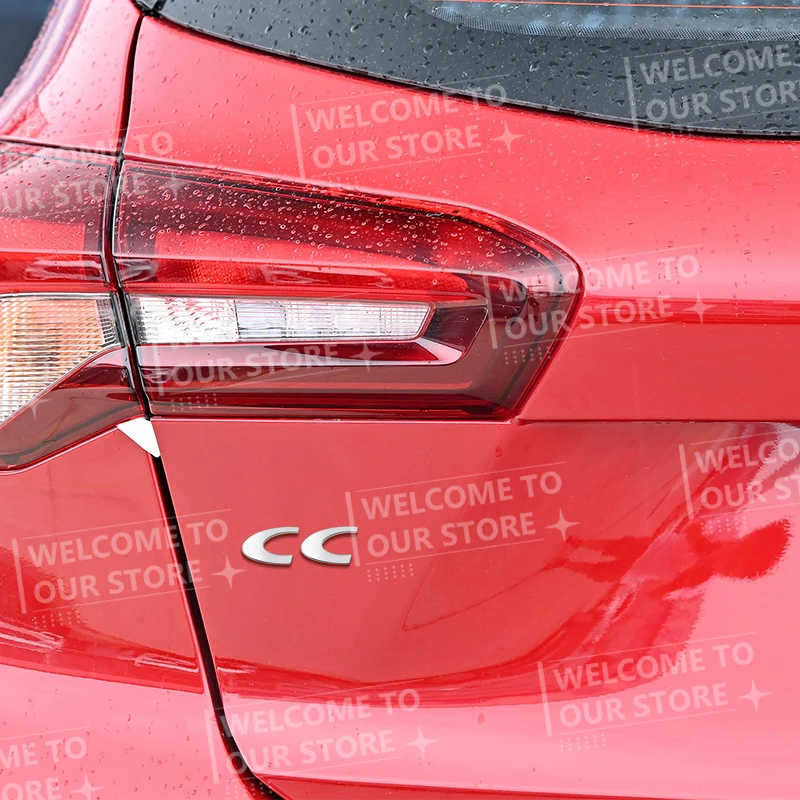 Автомобильная наклейка RC CC GT Line 3D металлический логотип значок задний багажник