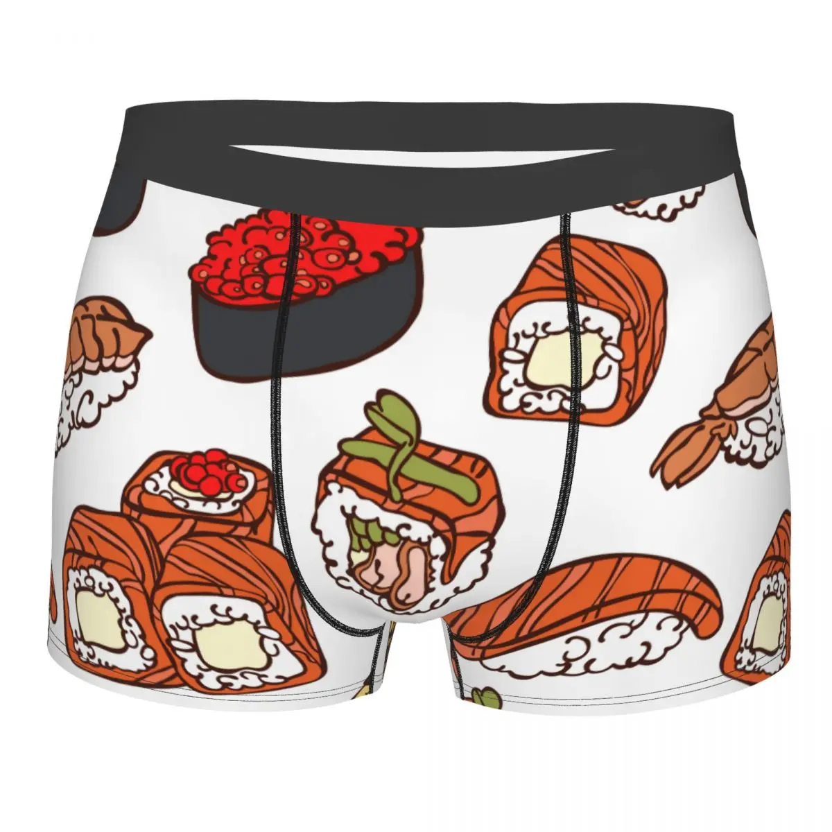 

Underwear Male Panties Underpants Boxershorts Japanese Cuisine Sushi Men Boxers Sexy Boxer Homme