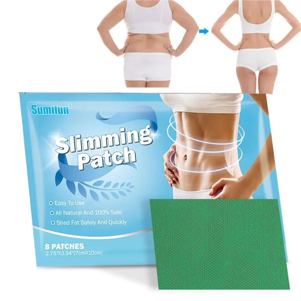 

8 шт./коробка, пластырь для похудения