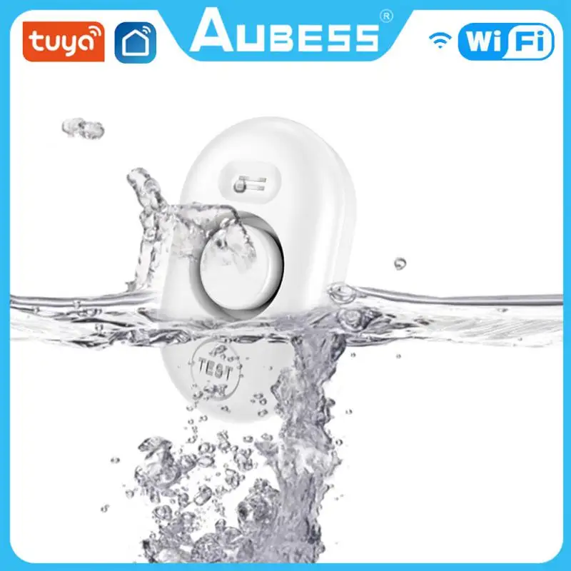 

Датчик уровня воды Tuya, Wi-Fi детектор утечки, работает с приложением
