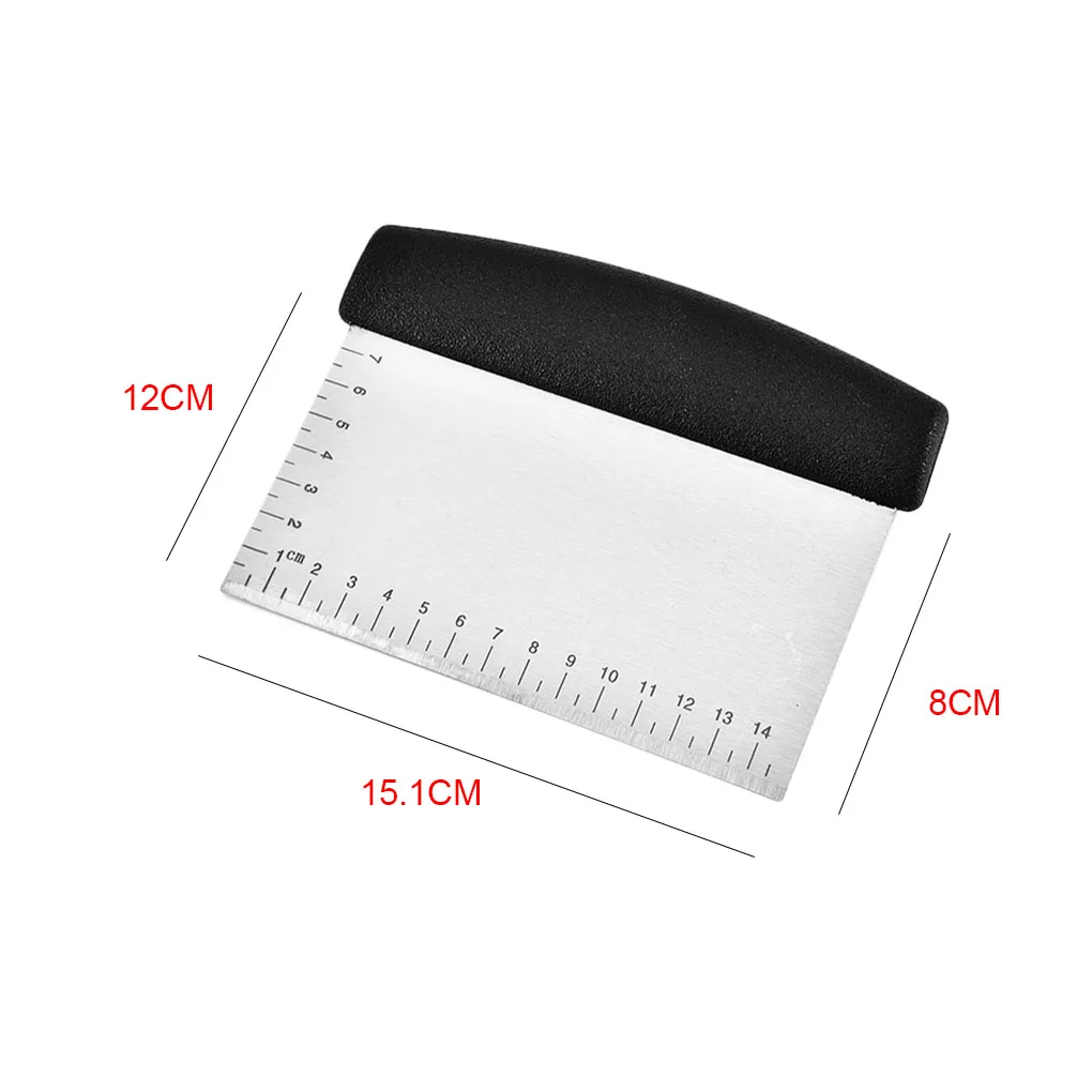 1 шт. скребок для теста из нержавеющей стали |