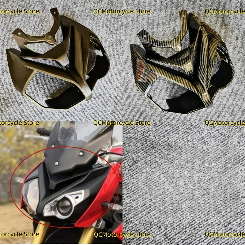 Крышка фар мотоцикла передний верхний обтекатель фары нос подходит для BMW S1000R 2014