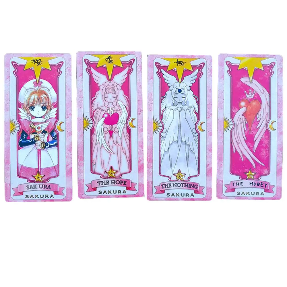 Acg Cartoon Magical Girl The Clow Kinomoto Sakura Magic Card Collection Card Anime Figure Collection Card Toy Gift