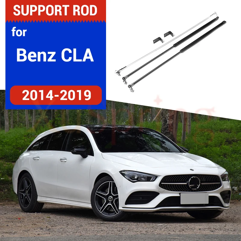 

Автомобильная установка крышка капота амортизационная пружина подъемник стойки стержни стержень автостайлинг аксессуары для Benz CLA 2014-2019