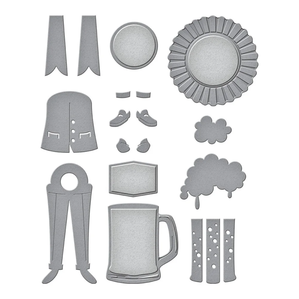 

2022 Hot Sale Let's Dance Etched Metal Cutting Dies Diy Scrapbook Greeting Card Handmade Craft Decorate Embossing Reusable Molds