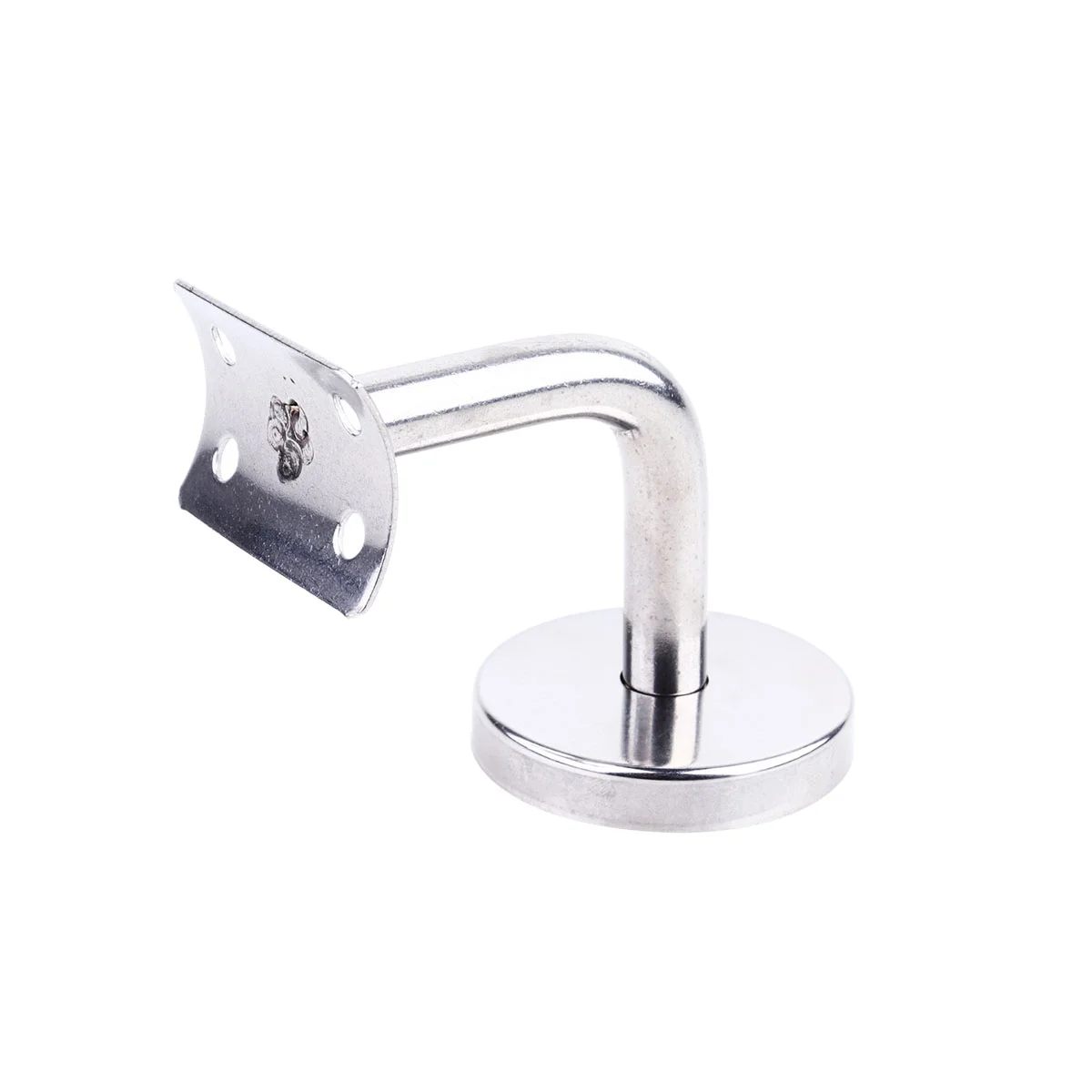 

5Pcs Stainless Steel Wall Holder Handrail Wall Mounted Brackets Supports (without Screw)