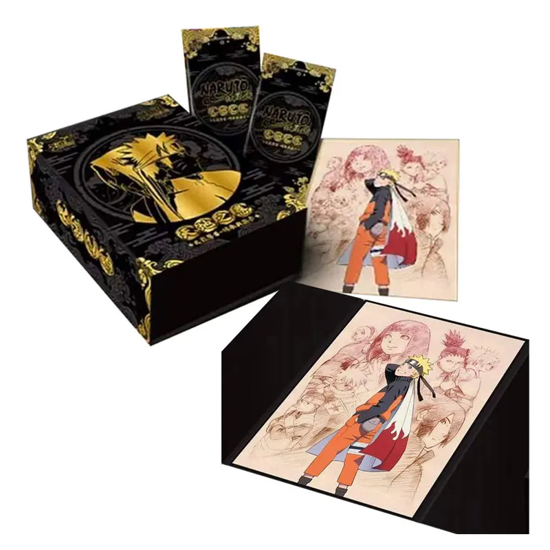 

New Naruto Card Rare Kakashi Minato Volume of Youth Collection Card Anime Figure Cosplay Board Game Cards Toy Gift