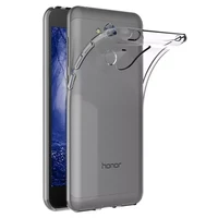 clear phone case for huawei honor 6a 6c pro 6x honor6 back phone cover ultra slim thin soft transparent silicone tpu cases 1 2mm