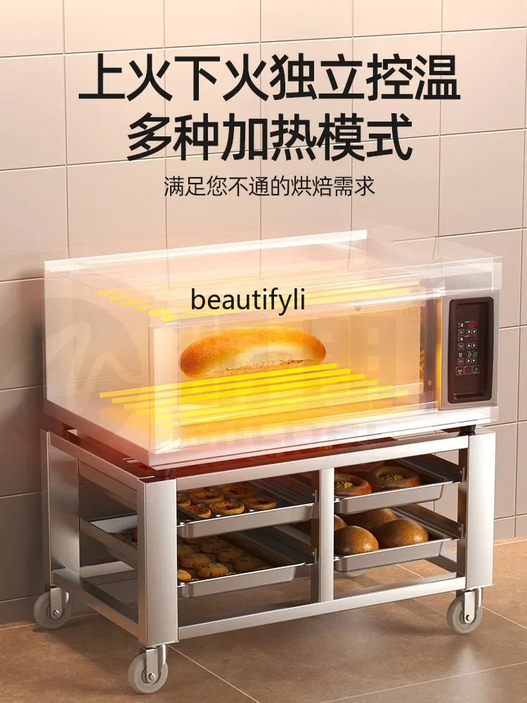 Электрическая печь Коммерческая большая газовая для выпечки хлеба торта