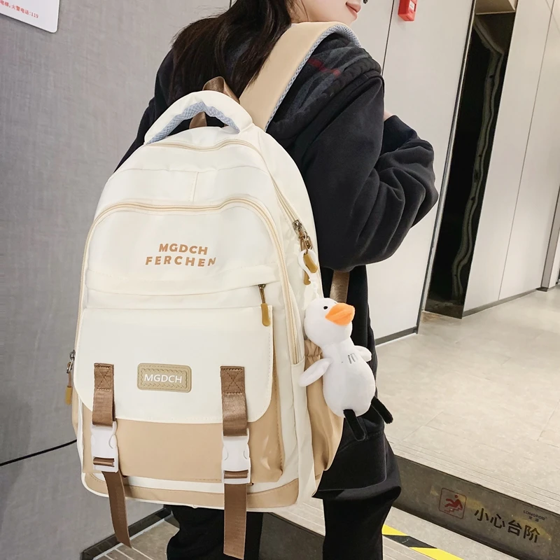 

Fashion High-capacity Male Travel Mochila Women Backpack Men Waterproof Lovers Bookbag Black Nylon Laptop Bagpack