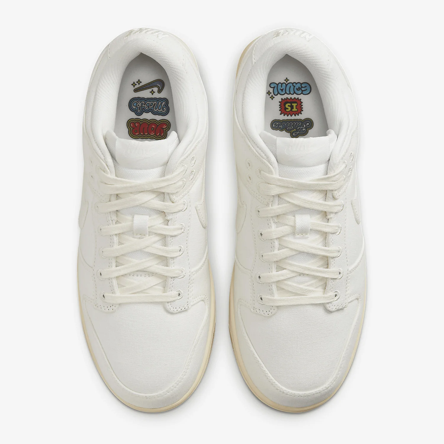Фото Женские повседневные туфли Nike Genuine Dunk Low в стиле ретро с низким берцем FD0868-133 №3