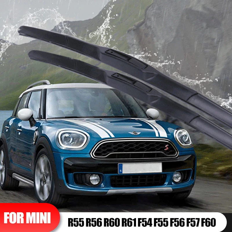 

Replacement Car Windshield Carbon Steel Wiper for Mini Cooper F54 F55 F56 F57 F60 R55 R56 R60 R61 Countryman Clubman Accessories