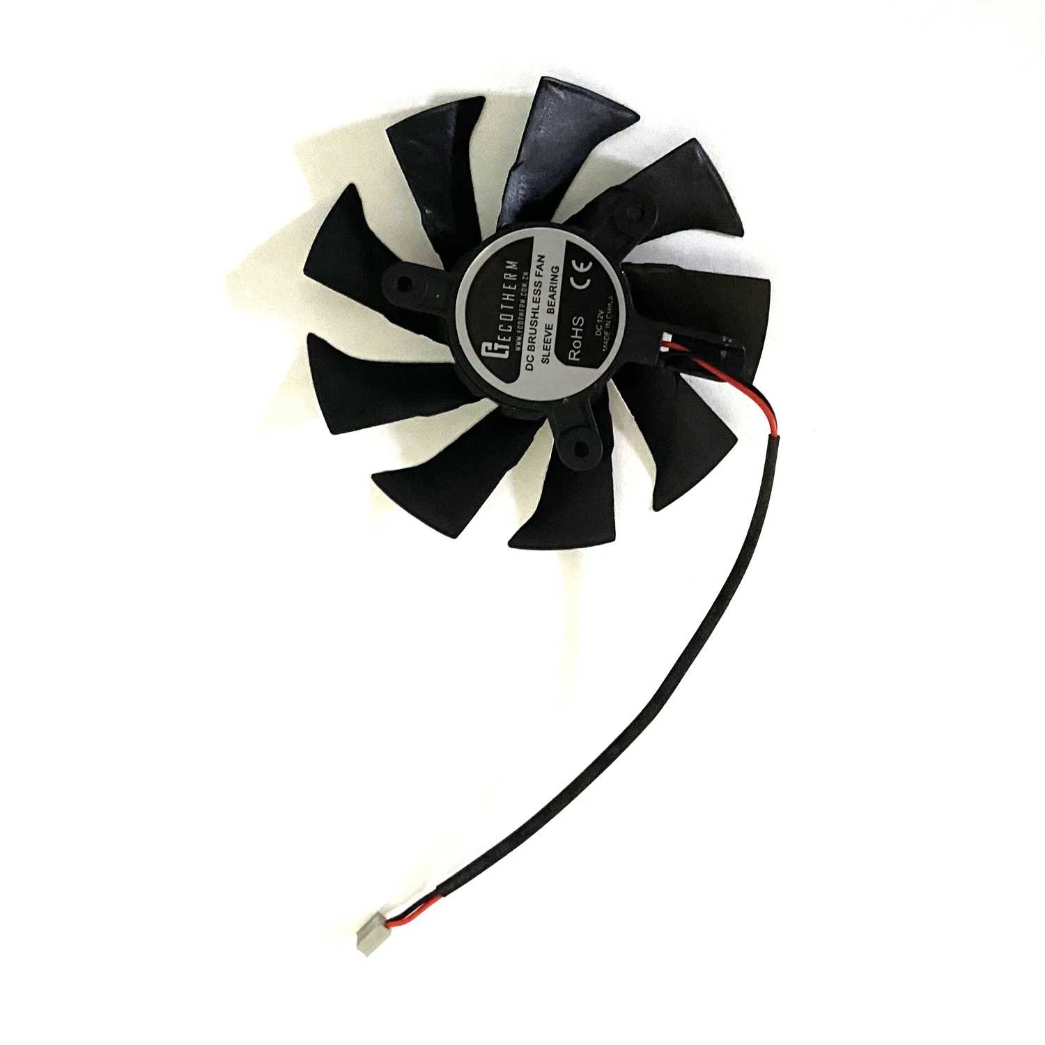 Вентилятор для графического процессора ZOTAC GTX 1050Ti-4GD5 Thunderbolt PB HY SM 87 мм 2pin