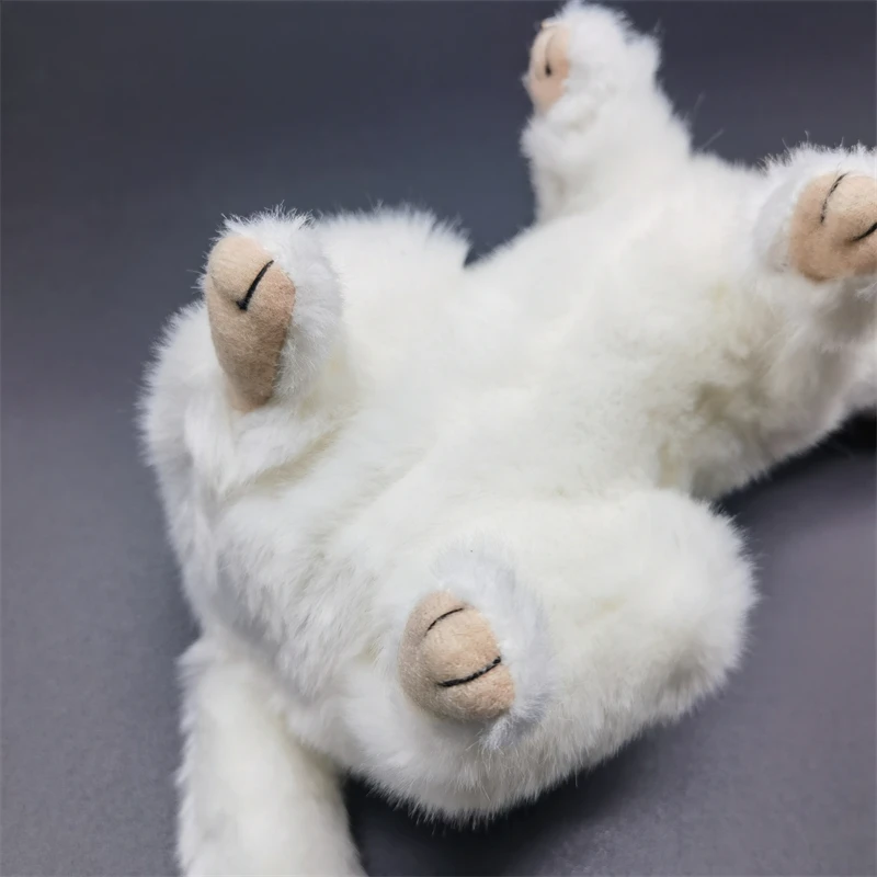 Ferret High Fidelity Cute Mink Stoat Plush Toys Lifelike Animals Simulation Stuffed Doll Toy Gifts For Kids images - 6