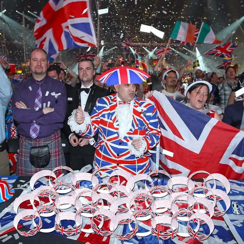 

Самоклеящиеся бумажные цепи, самоклеящаяся фотобумага 2022 Union Jack, украшение для темативечерние для дома и улицы