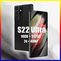 New S22 Ultra 7 3 Full screen android smartphone 16GB 512GB Mobile phone cellphone 24 48MP camera Fashion Smart phone