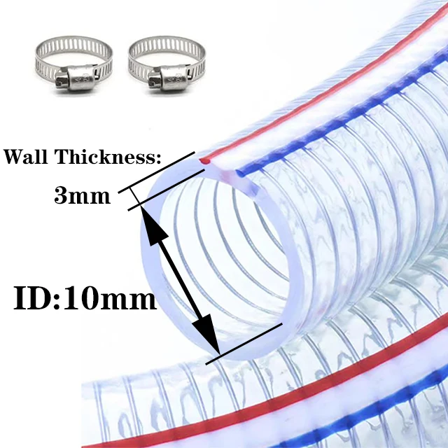 

Вакуумный шланг из стали и ПВХ