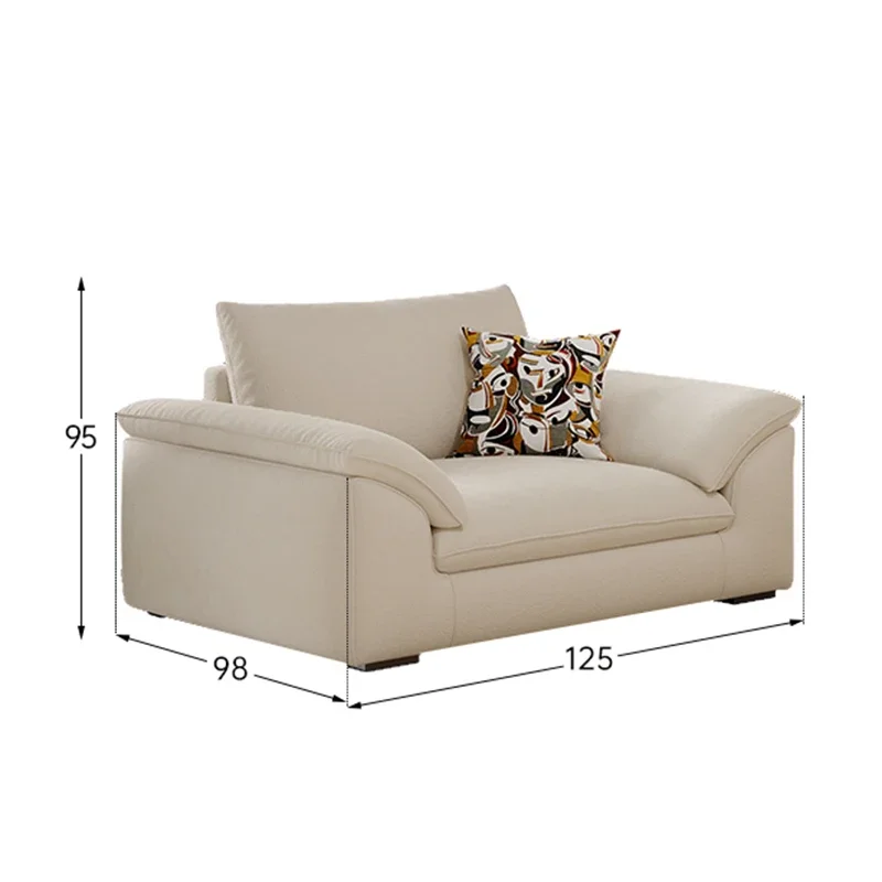 Мебель для гостиной диван квартиры эргономичные кривые затяжки Парикмахерская