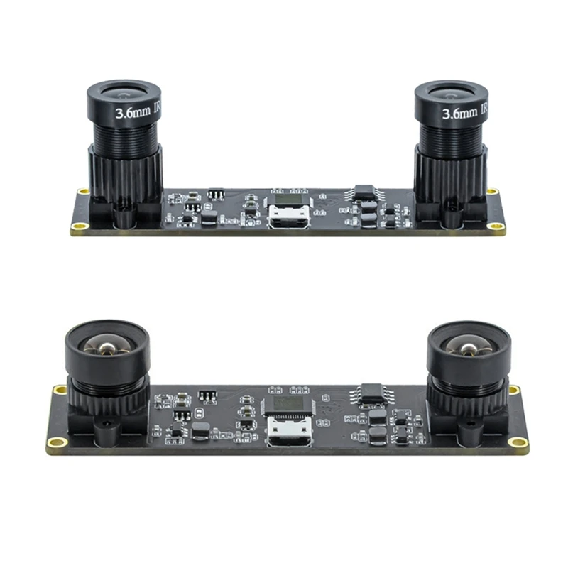 Модуль камеры с двумя USB-портами и глобальной синхронизацией затвора 4 МП 3840X1080