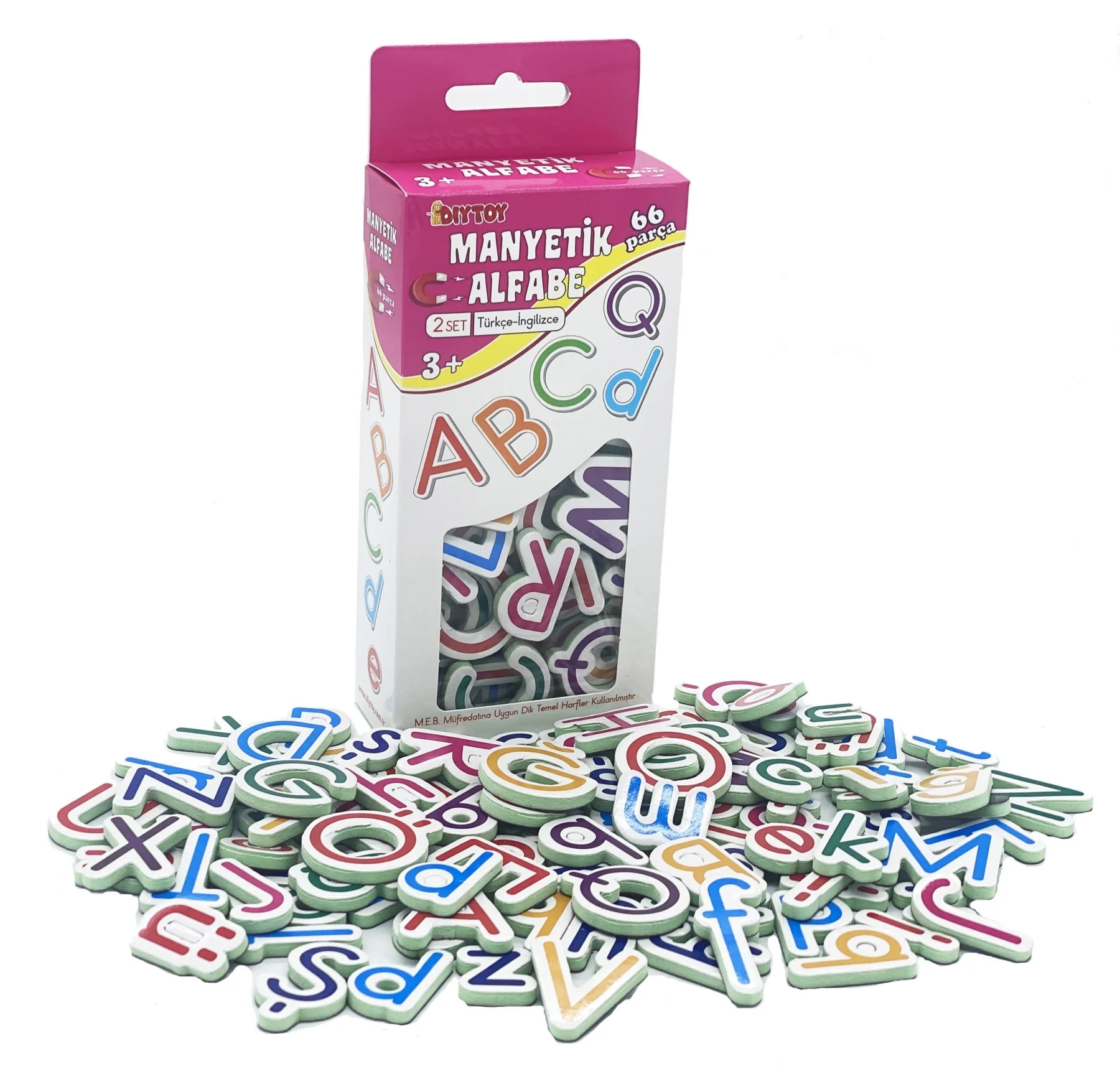Магнитный алфавит на турецком английском языке для возраста 3 + |